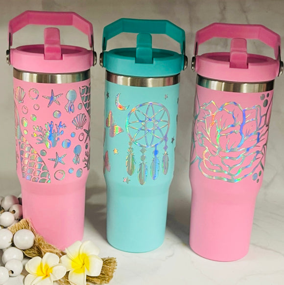 Insulated Waterbottle- 900ml “Holographic”