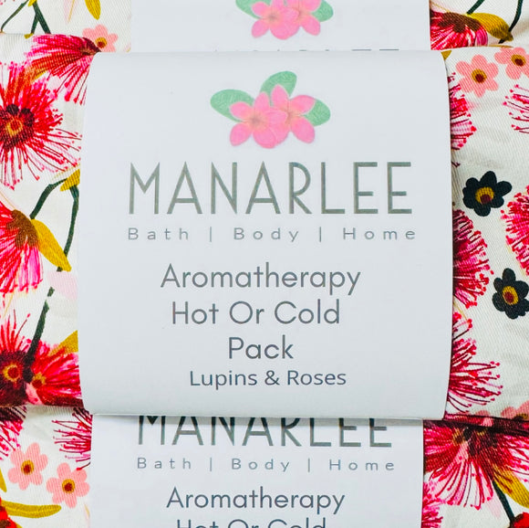 Aromatherapy Heat Pack “Red Wattle: Lupins & Roses”