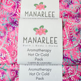Aromatherapy Heat Pack “Pink & Purple Boho: Lupins & Lavender”
