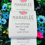 Aromatherapy Heat Pack “Blue Floral Bloom: Lupins & Roses”