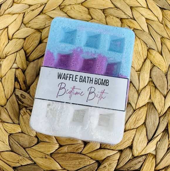 Waffle Bath Bomb - Bedtime Bath