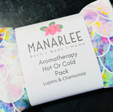 Long Aromatherapy Heat Pack Bundle “Mottled Mermaid: Lupins & Chamomile