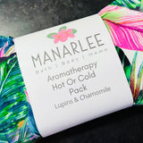 Long Aromatherapy Heat Pack Bundle “Coloured Tropical Paradise: Lupins & Chamomile