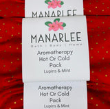 Aromatherapy Heat Pack “Christmas Edition: Lupins & Mint”
