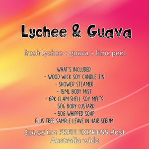 AUGUST || Monthly Experience Box “Lychee & Guava”
