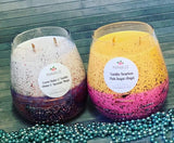 Custom Layered Fishbowl Soy Candle 1.4L ** PLEASE ALLOW UP TO APPROX 10-14 BUSINESS DAYS FOR POUR +  CURE BEFORE DISPATCH **