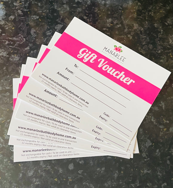 Manarlee Gift Voucher