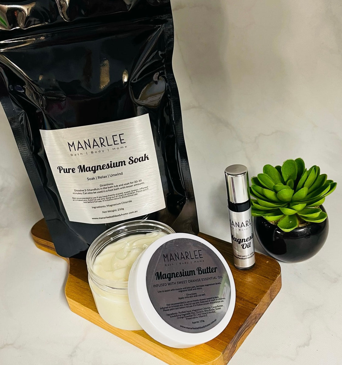 Magnesium Oil Roller Manarlee Bath Body & Home