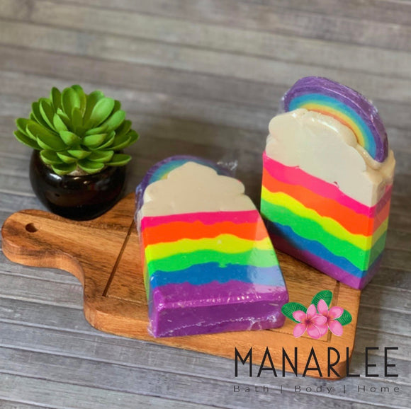 Deluxe Artisan Soap- Over the Rainbow